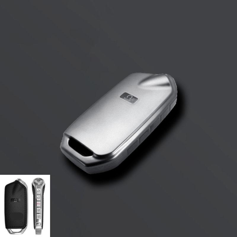 

7 Button Smart Key Keyless Tpu Car Key Case Cover for Kia K9 2021 2022 Car Accessories Key Cover Keyring Keychain Key Holder серый
