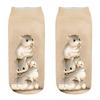 New Fashion 3D Printed Mouse Totoro Socks Funny Kawaii Women Cute Animal Fitness Hamster Sokken Dropship