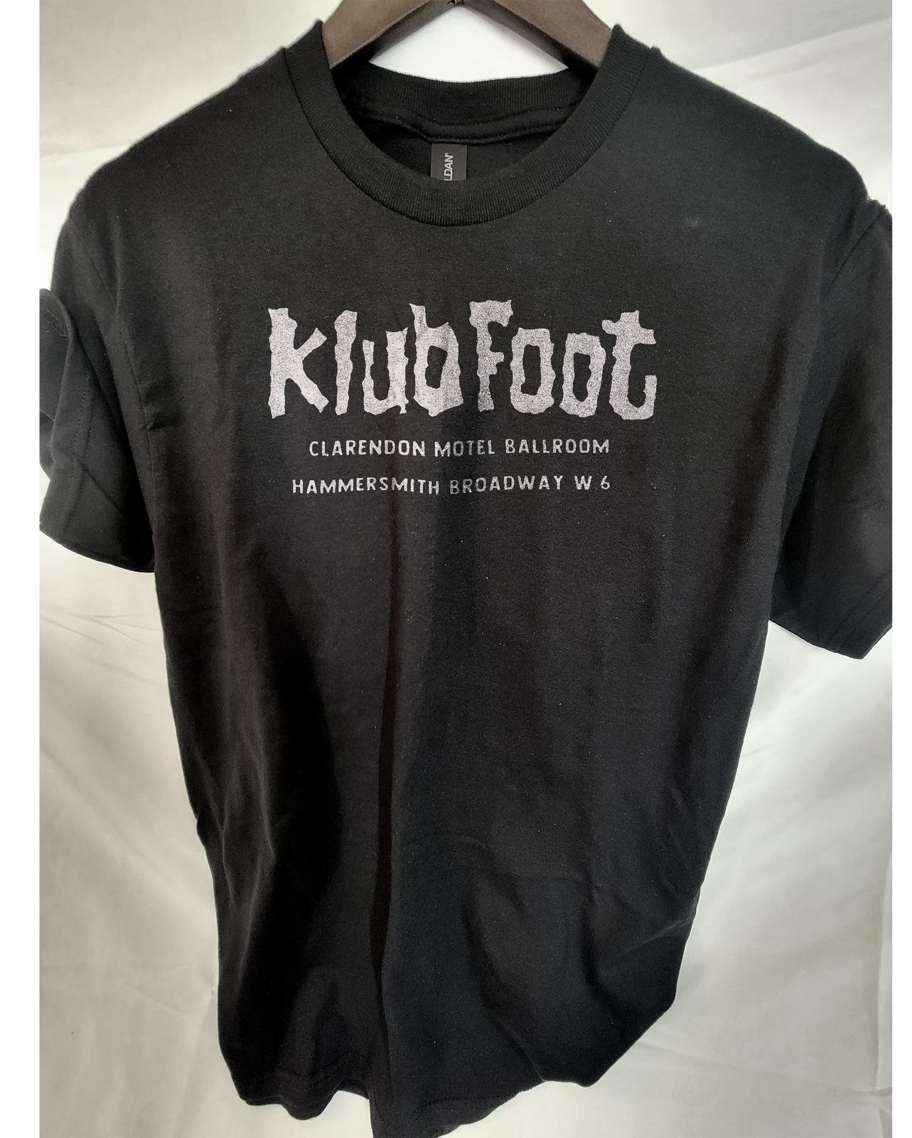 KlubFoot club punk new wave venue t shirt Softstyle T-Shirt M
