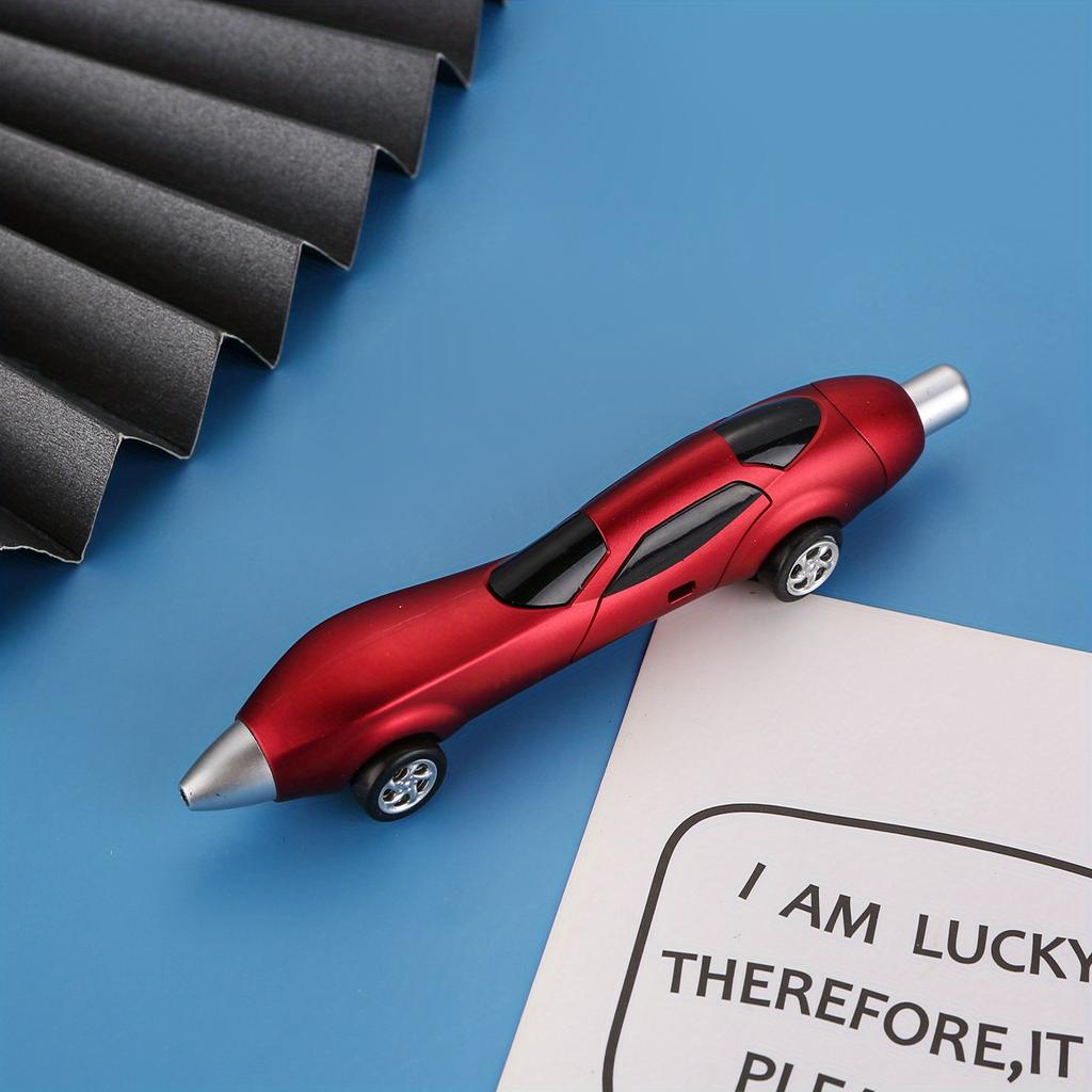 Back To School Season 3pcs 0.7mm Stationery Cute Car Styling Ballpoint Pen Student Prize School Supplies Advertising Ballpoint Pen