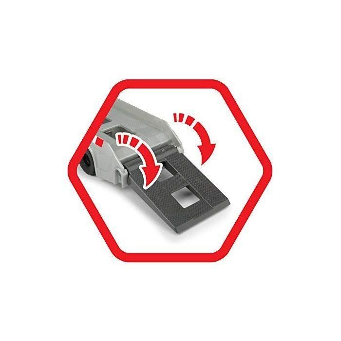 Dickie Toys Camion Volvo Mack avec 2 véhicules Volvo sur remorque, Camion-Benne et Chargeur sur Roue, remorque à découpler, pièces