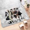 Japanischer Manga Bungo Stray Dogs Fußmatte Rechteckig Rutschfest Zuhause Weich Badematte Vordertür Innen Außen Matte Hotel Dekorationsmatte