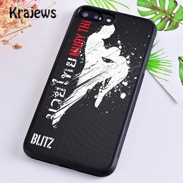 Krajews Muay Thai Kickboxen Kampf Handyhülle Cover Für iPhone 17 Air 16 15 14 plus 11 12 13 pro max Hülle Shell Fundas
