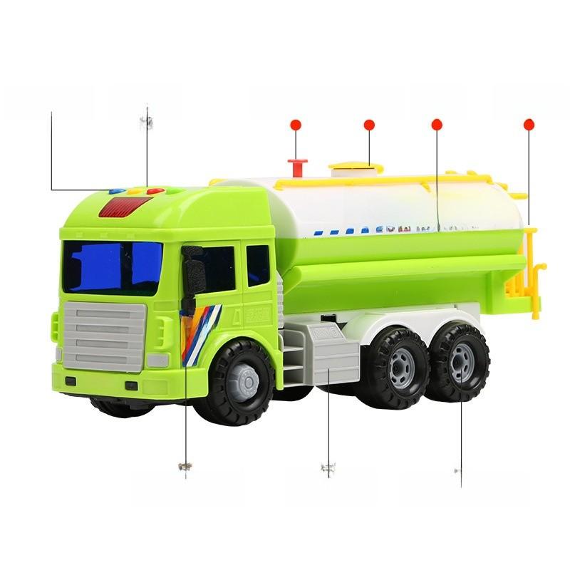 Childrens Water Spray Truck Model With Music And Flashing Lights For Boys Boys Toy Car