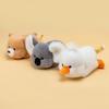 Cute Lying Down Elephant Koala Doll Plush Toy Capybara Doll Children Accompany Ragdoll Birthday Gift