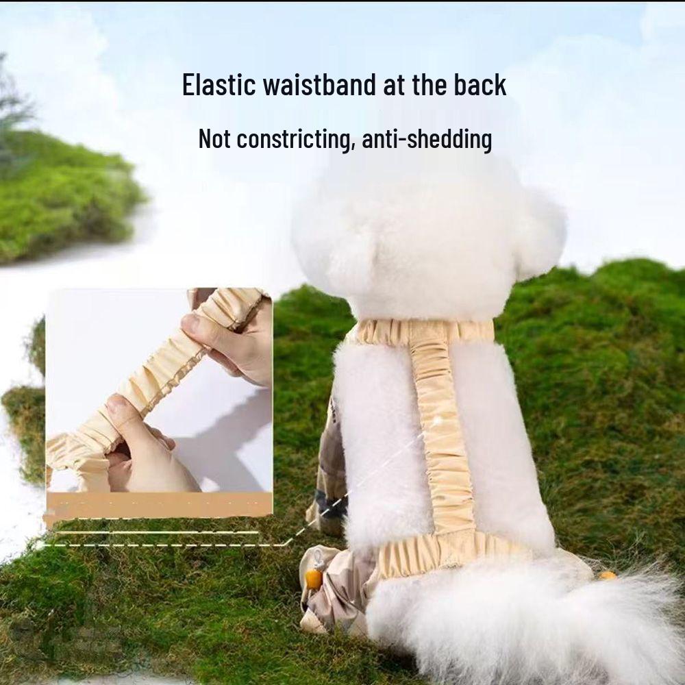 Dog Dustproof Pants and Leg Warmers - Fashionable Protective Wear for Dogs