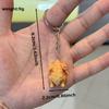 Simulation Fried Chicken Wing Keychain Creative Drumstick Bag Pendant Couple Family Keychain Pendant