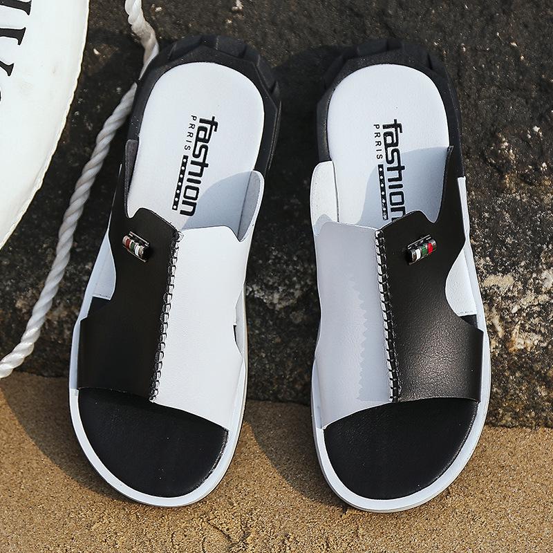 Sommar 2025 Gränsöverskridande Herr Non-Slip Utomhus Enremmig Strandtofflor