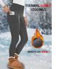 Leggings Invernali a Vita Alta con Tasche per Donna - Collant Termici Spessi Caldi con Fodera in Pile Controllo Pancia Allenamento Corsa