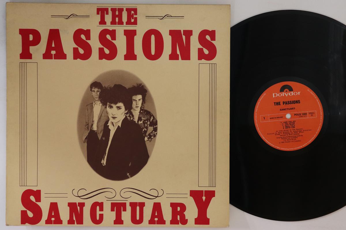 

LP Record PASSIONS - Sanctuary POLS1066 POLYDOR 1982 UK Rock Used