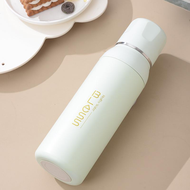 316 Edelstahl Vakuumbecher Große Kapazität Wasserflasche für Jungen Mädchen Outdoor Reisen Sport Doppeldeckel Tragbar