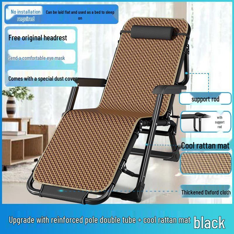 Folding Multi-functional Recliner Chair for Office, Beach, Home: Perfect for Nap and Lounge