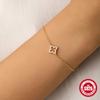 S925 Silver Bracelet Women'S Four-Leaf Clover Bracelet Personalized Fashion Classic Lucky Grass Hand Jewelry Bracelet