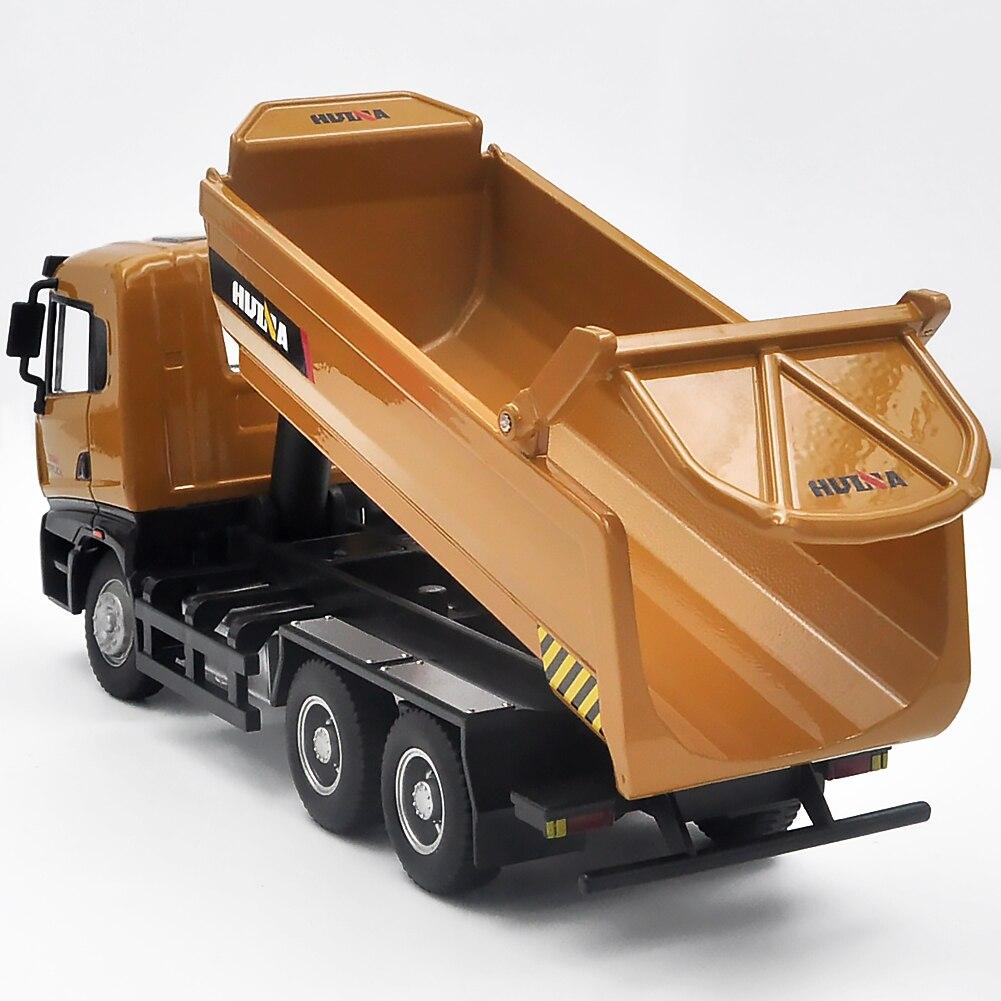1:50 Alloy Articulated Dump Truck Model Toy High Imitation Alloy Engineering Truck Model Metal Die-casting Wholesale