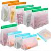 PEVA Stand-up Refrigerator Food Storage Bags - Seal & Preserve Freshness