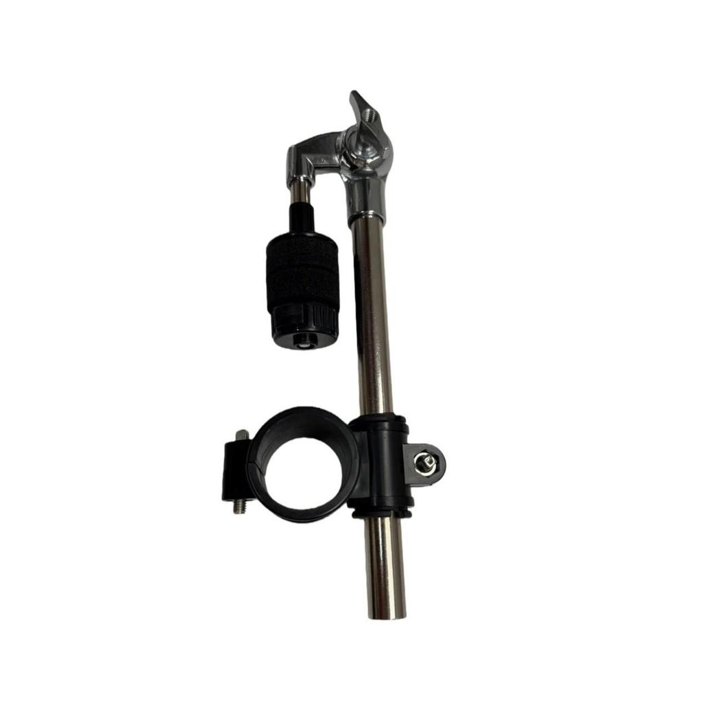 Electronic Drum Trigger and Accessory Bracket Set: T-Junction, Four-Way Connector, Phillips Clip, and Tube Holder.