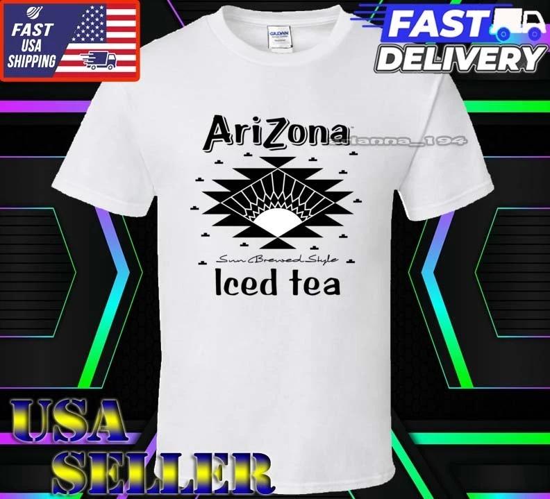 New Shirt Arizona Iced Tea Logo T-Shirt Funny American Usa Unisex Size S-5XL M