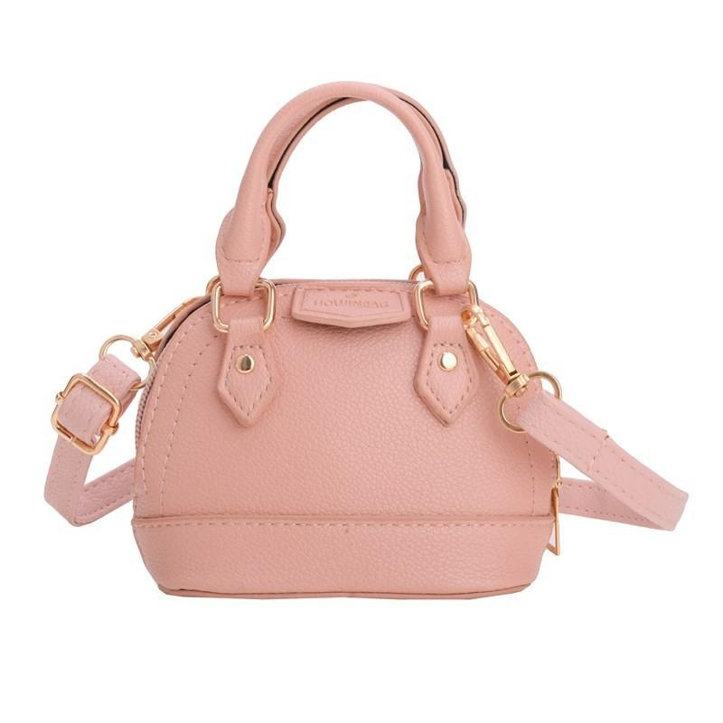 Color Versatile Solid Small Shell Shoulder Bag No Lining Casual Outings Daily