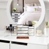 Necklace Holder Stand Earring Necklace Rack Jewellery Tower Storage Multifunctional Display Stand Women Ring Tray Large Capacity