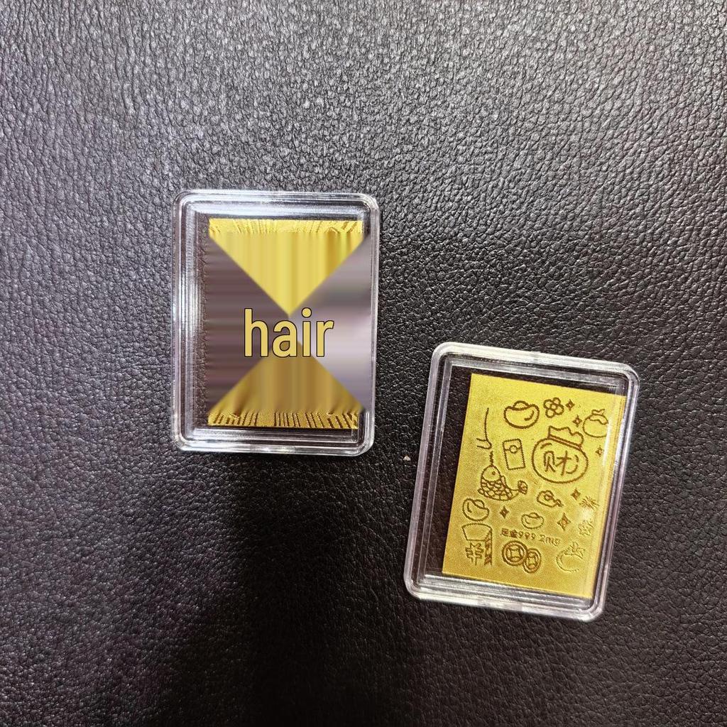 Gold Mobile Phone Sticker 999 Pure Gold - Prosperity & Wealth Charm Gift