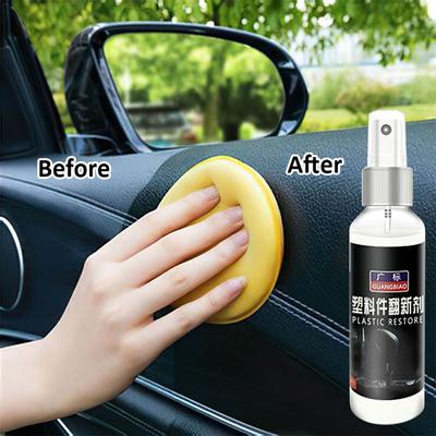 100ml/50ml/30ml Plastic Parts Retreading Agent Πάνελ οργάνων Auto Interior Auto Plastic Renoved Coating Car Light Cleaner