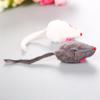 12Pcs Fur Mouse Squeaky Sound Mice Rat Toy For Pet Cat Kitten Puppy Playing