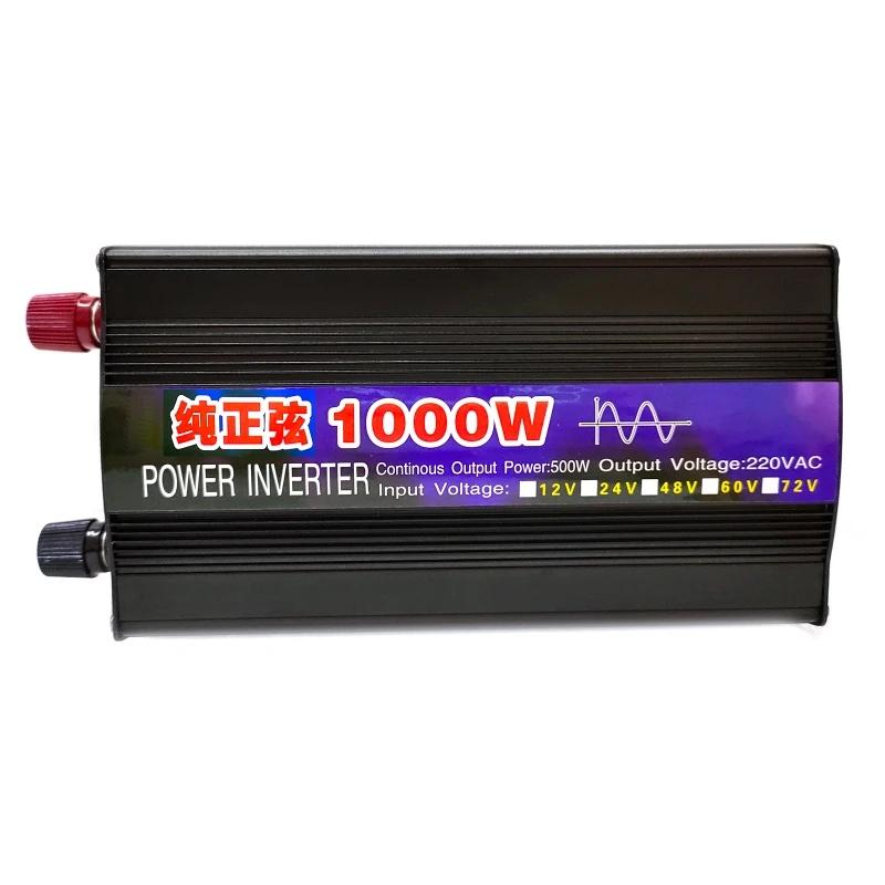 DC12V To AC110V/AC220V Pure Sine Wave Inverter 50Hz/60Hz Converter Solar System/Panel/Home/Outdoor/RV/Camping Voltage Inverters