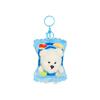 Adorable Plush Cartoon Bear Keychain Cute Couple Car Accessory Butter Bear