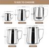 Milk Pitcher, Daily Art 330ml12fl.oz. Stainless Steel Milk Cup Milk Frother Pitcher Milk Jug