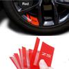 HSSTH1 6Pcs Car Wheel Sticker For Morris Garages MG ZS HS Auto Accessories