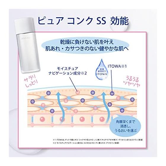 Sekkisei Clear Wellness (For Sensitive Skin) Pure Conch SS (Refill) Highly Moisturizing Lotion Pore 170mL