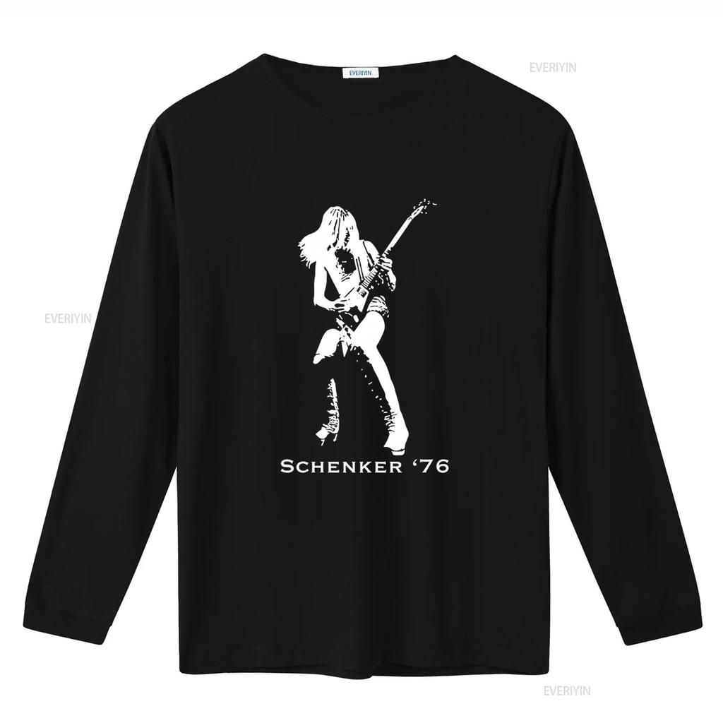 Vintage Michael Schenker 76 Gitarrist Rock Band Herren T-Shirt Königsblau Alle Größen Vintage Gewaschen Atmungsaktiv Leicht