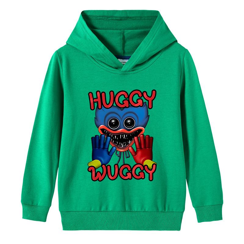 Kinder 3D Hoodie Huggy Wuggy Pullover Poppy Playtime