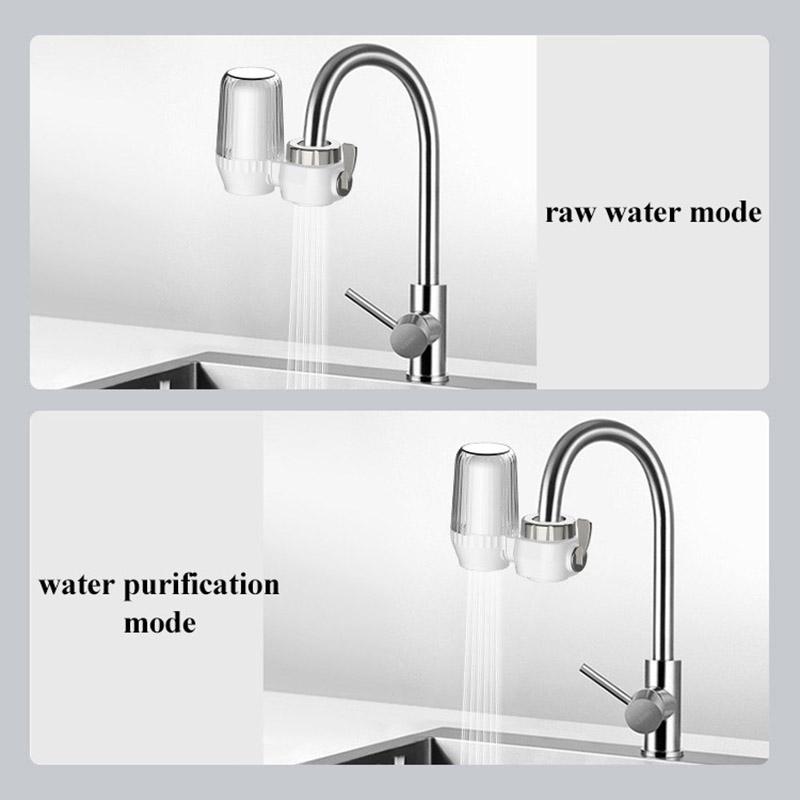 Home Kitchen Tap Pre-filter Anti-splash Water Ceramic Activated Carbon Direct Drinking Water Purifier