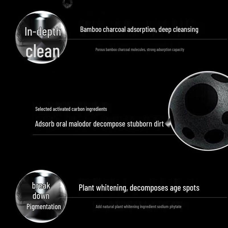 Saky Whitening Zahnpasta mit Bambuskohle & Perle