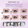 BQI Glue Free Cool Feeling False Eyelashes Natural Curly Girl Group Segmented On Camera Upper Eyelashes