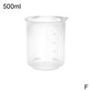 Transparent Scale Plastic Measuring Cup V Shape Mouth Laboratory Beakers Milk Tea Store Measuring Cup Volumetric Beaker Kitchen