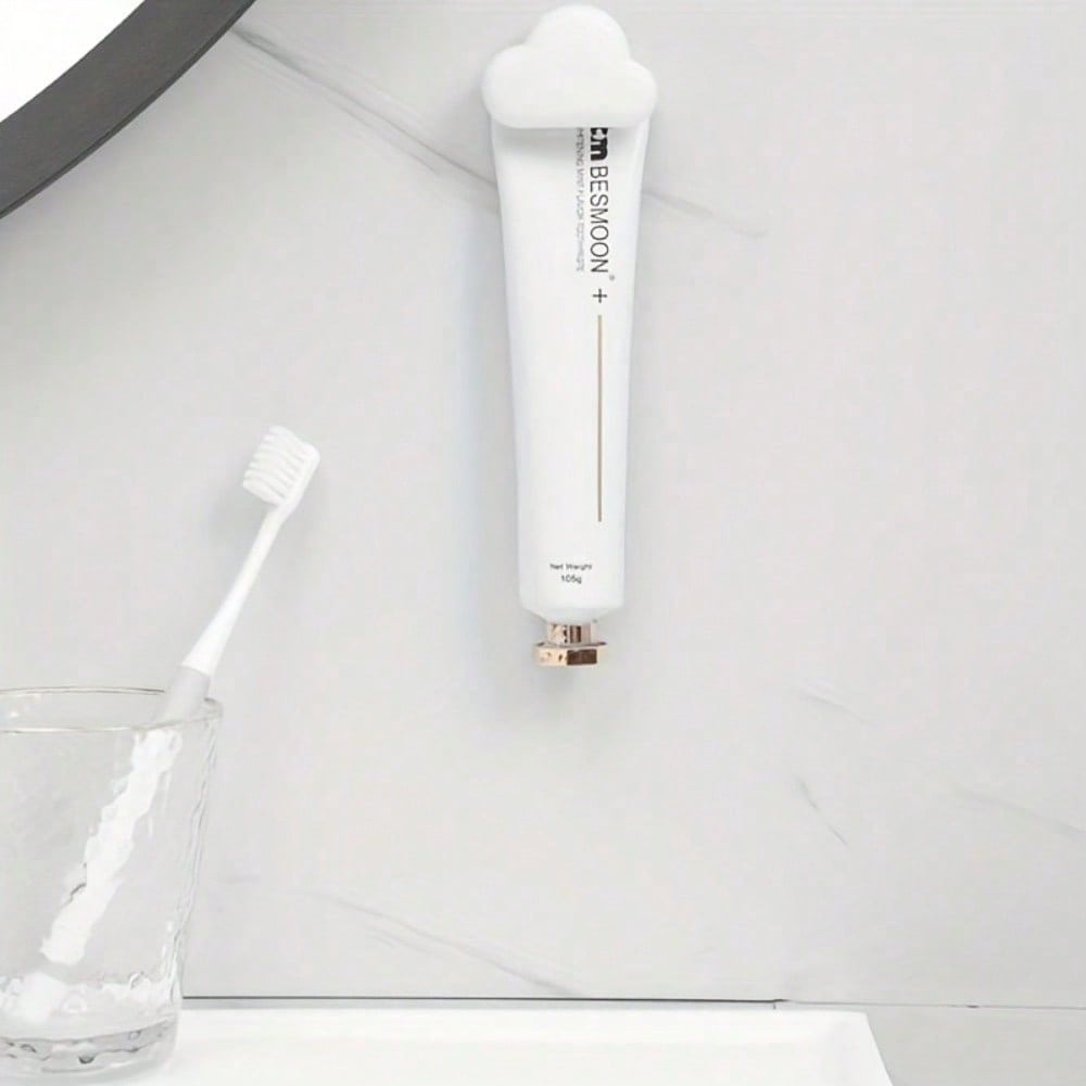 1PCS Wall-Mounted Cloud Toothpaste Holders, Creative Hooks for Toothpaste, Storage Racks, And Multifunctional Hangers