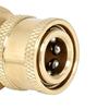Pressure Washer Quick Connector 1/4 Inch Corrosion Resistant Coupler Fitting for Car Detailing Outdoor Garden Cleaning