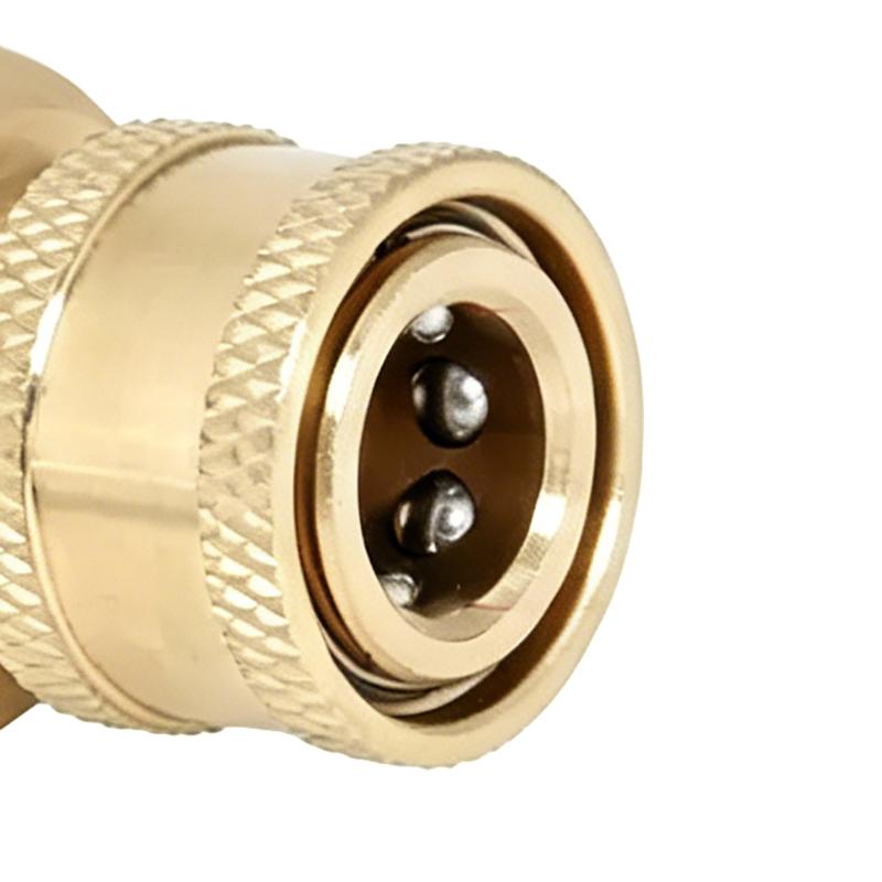 Pressure Washer Quick Connector 1/4 Inch Corrosion Resistant Coupler Fitting for Car Detailing Outdoor Garden Cleaning