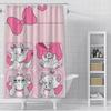 Shower Curtain Waterproof Polyester Fabric Paint Colorful Bath Disneys Marie Cat Curtains Home Bathroom Decor Curtain With Hook