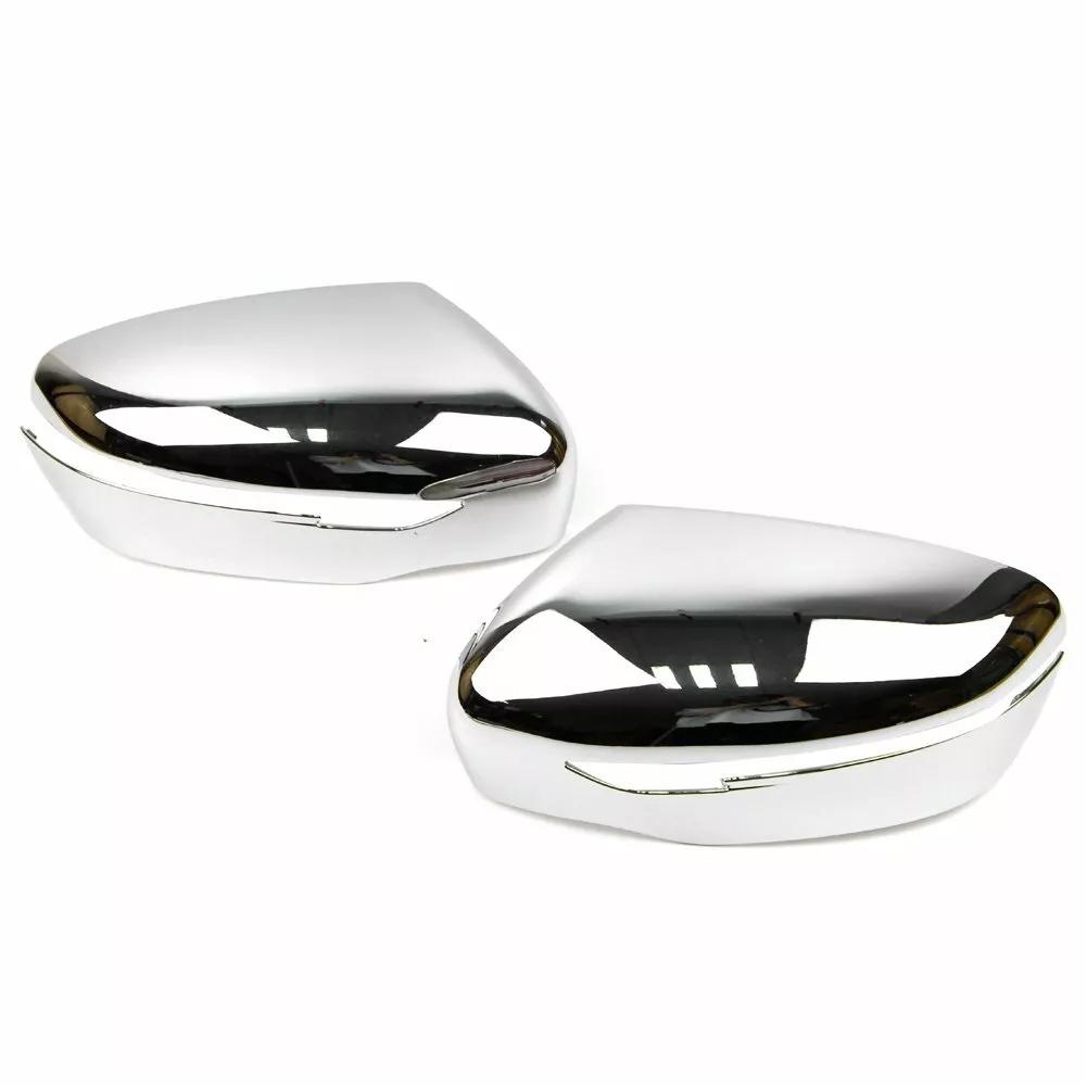 For Nissan Navara NP300 D23 2015-2018 Car Side Rearview Wing Mirror Cover Chrome Rearview Mirror Cover Shell Decoration
