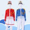 Honor Guard Wind Band Costume Set with Hat and Glove