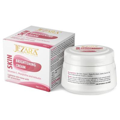 Jezara Hautaufhellungscreme mit kostenlosem Testpaket für alle Hauttypen – 25 g + 5 g Testpaket gratis