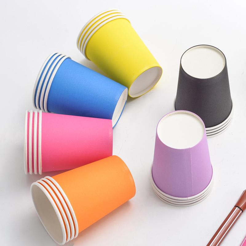 Colorful Paper Cups For Kindergartens, Early Education Children'S Crafts Diy Art Supplies And Paper Cups