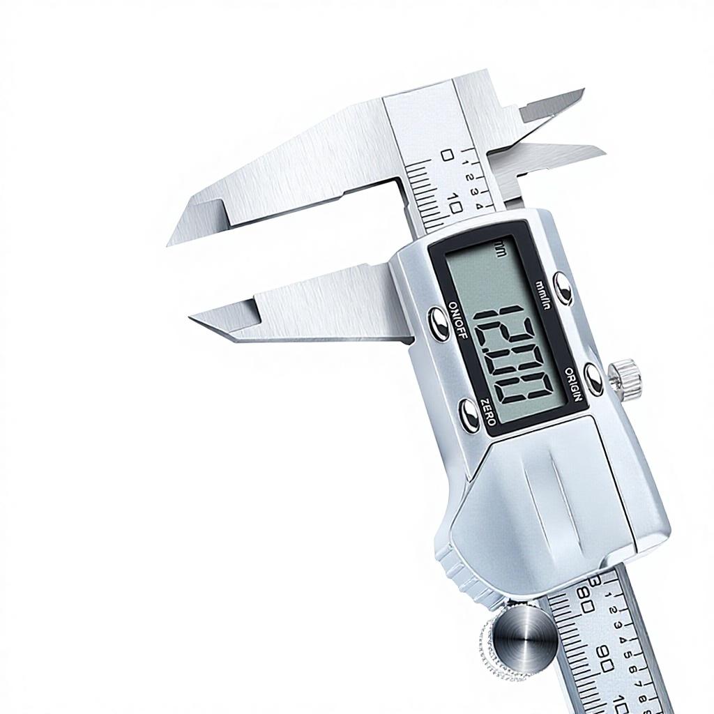 High-Precision Digital Caliper 0.03mm Accuracy IP54 Stainless Steel Waterproof IP54 multifunctional metal model 0-150 mm