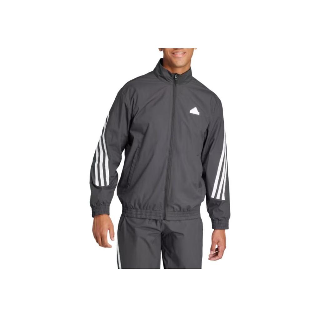 Adidas Icon Future 3S Zip Collar Woven Sports Jacket Men Jackets Black IN3316