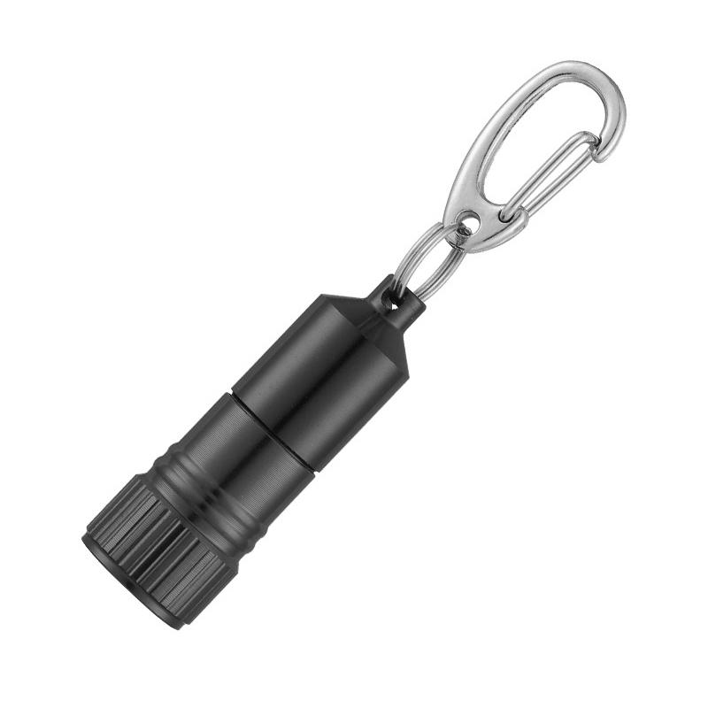 Tragbare Mini-LED-Taschenlampe Schlüsselanhänger Multifunktionale Taschenlampe Mini-Schlüsselring Outdoor-Wander-Camping-Taschenlampe