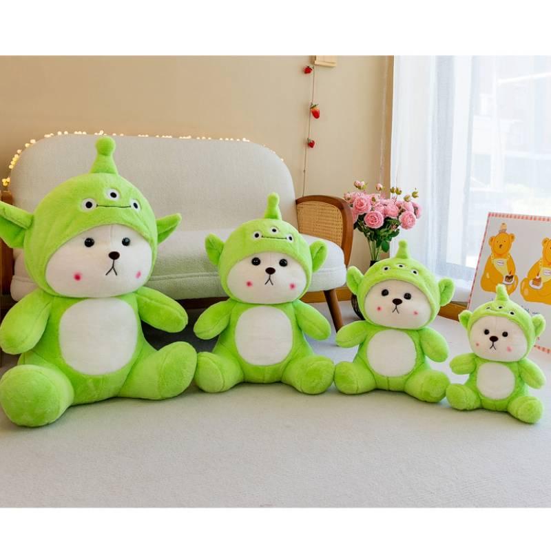 Cute And Cuddly Three-eyed Bear Plush Toy Perfect Gift For All Ages 35cm/45cm/55cm/75cm