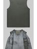 Woodpecker Men's Warm Fleece Lined Vest - Thickened Cotton Sleeveless Jacket for Autumn and Winter